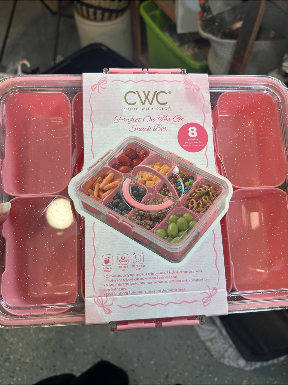 Pink Perfect On-The-Go Snack Box